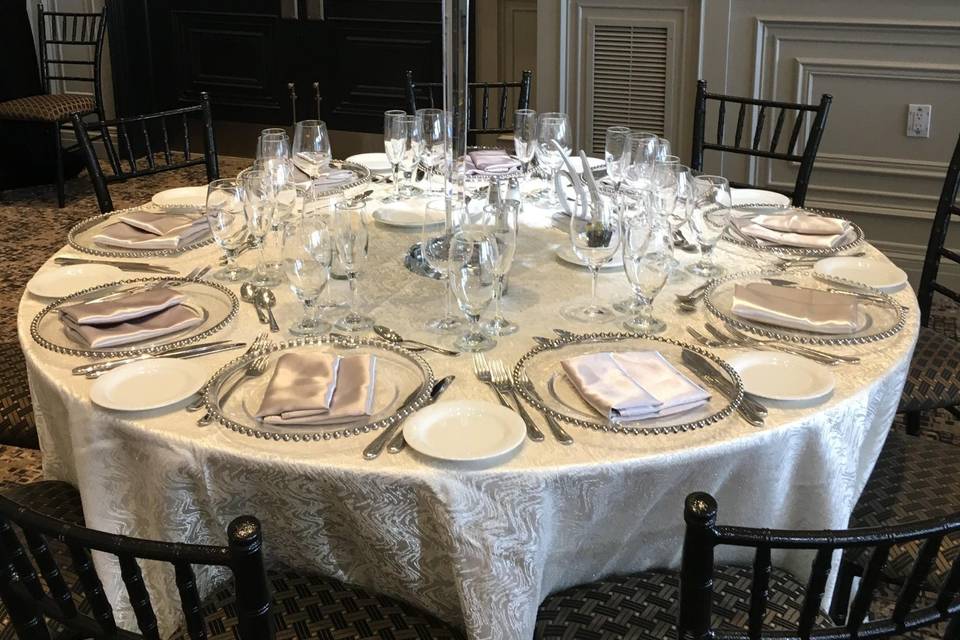 Beautiful table settings