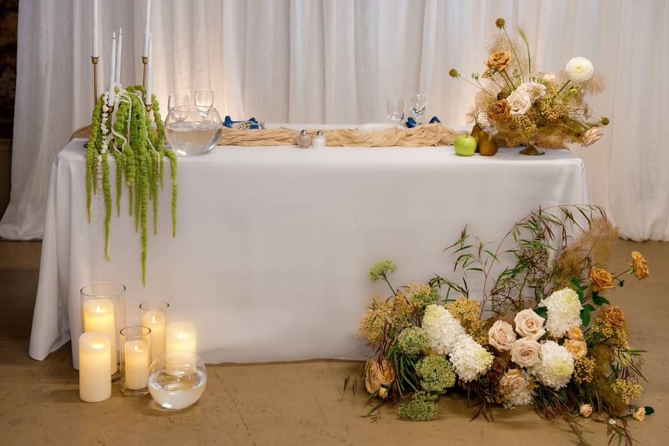 Earthy tone wedding