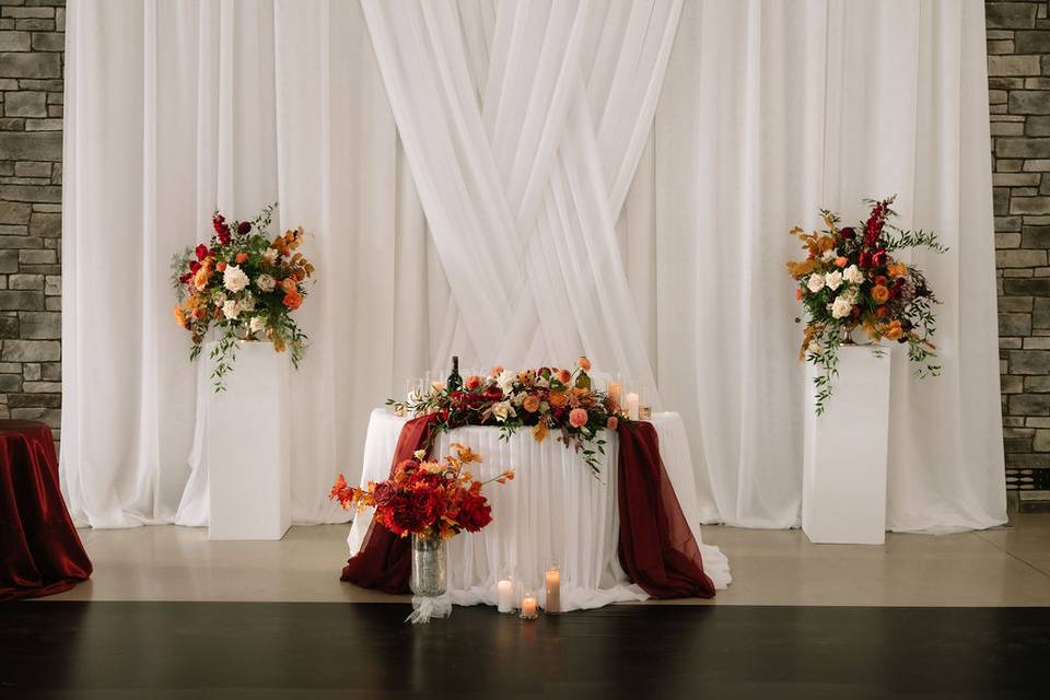 Sweetheart table
