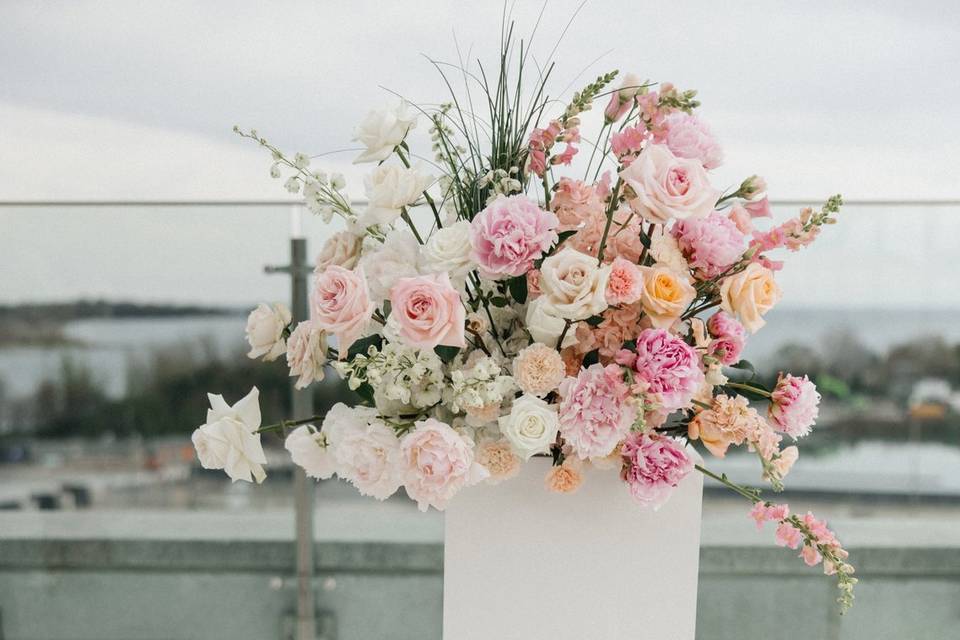 Open terrace ceremony