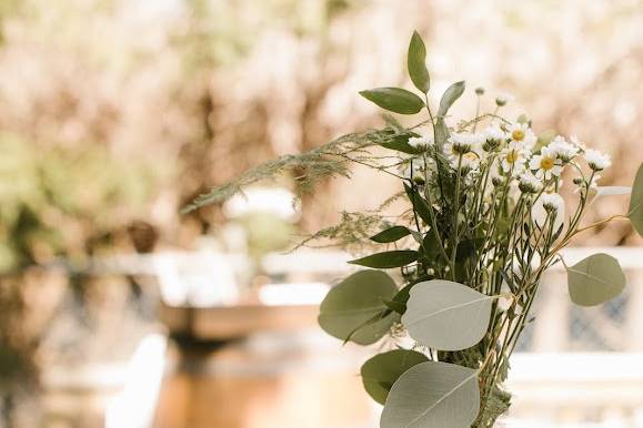 Rustic Bottle Arrangement