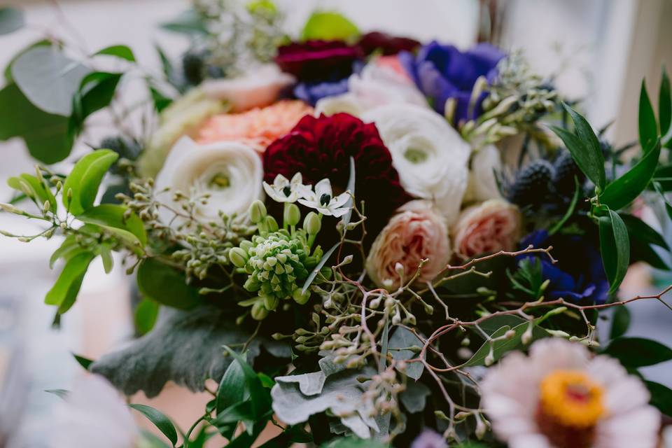 Cheerful Bridal Bouquet