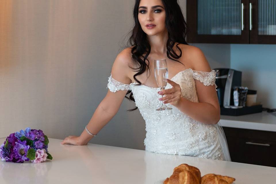 Bride in the Executive Suite