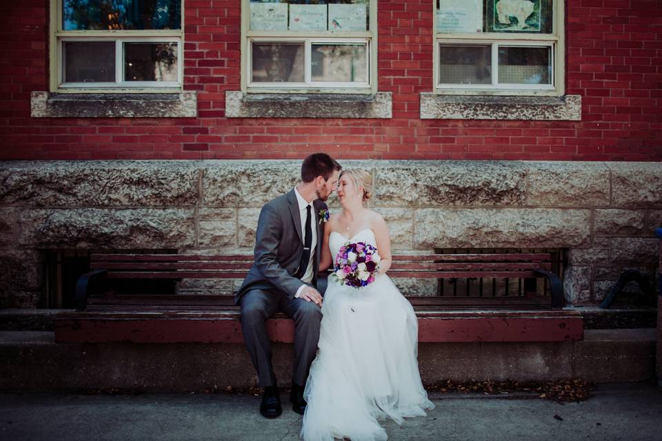 Bride and Groom, Winning, MB