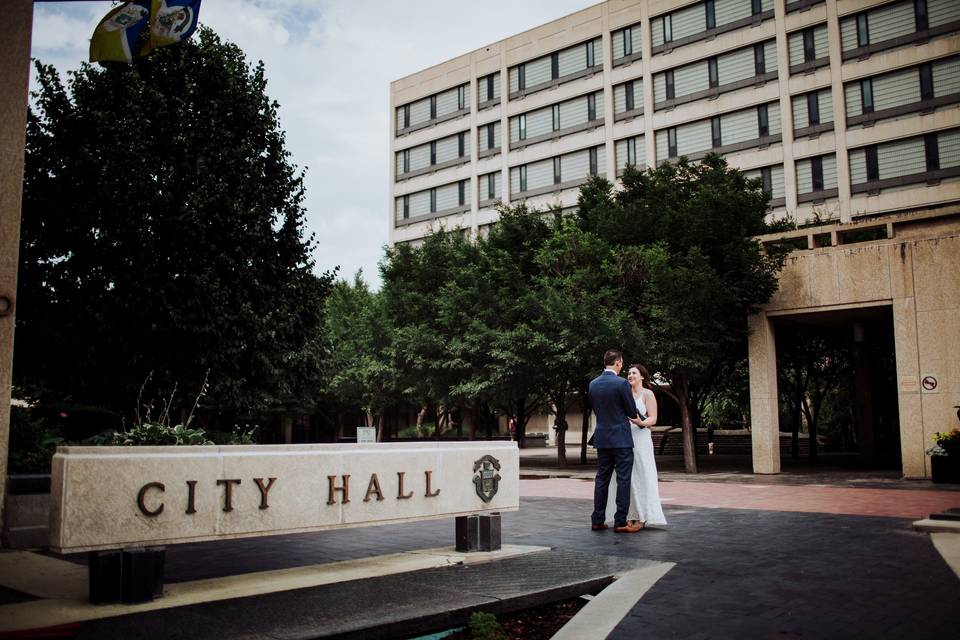 Elopement, City Hall, Winnipeg