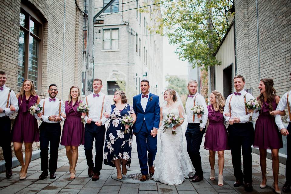 Bridal Party, Winnipeg, MB