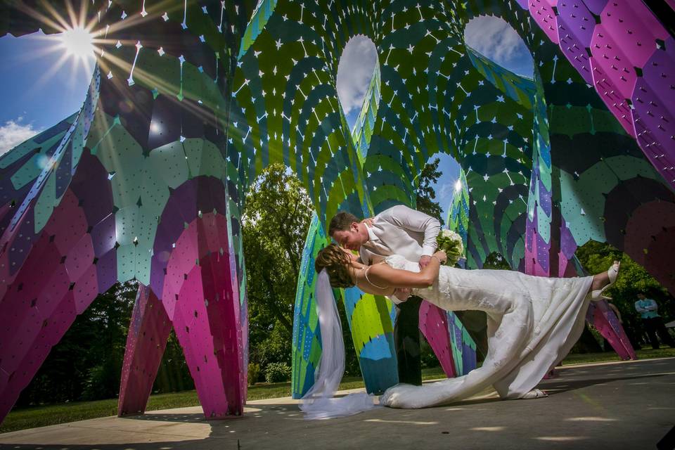 Playing in the playground