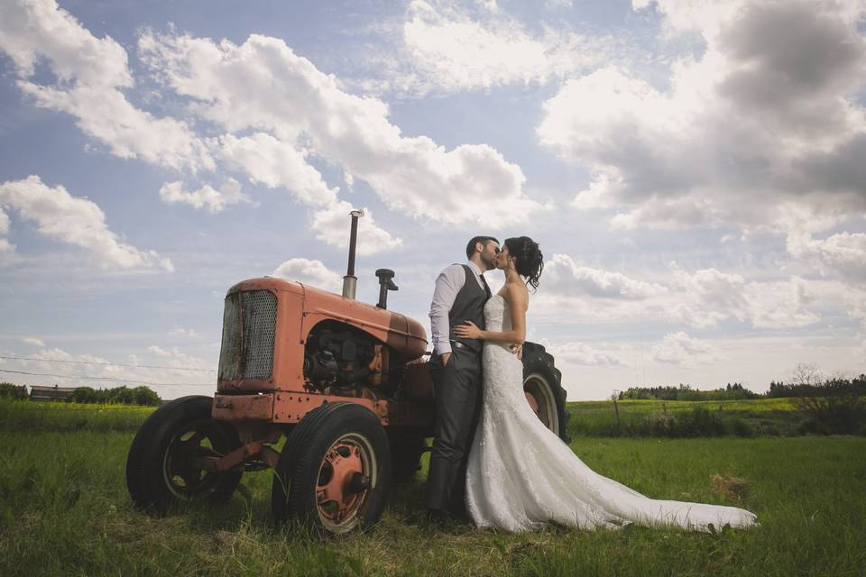 Tractors and kisses