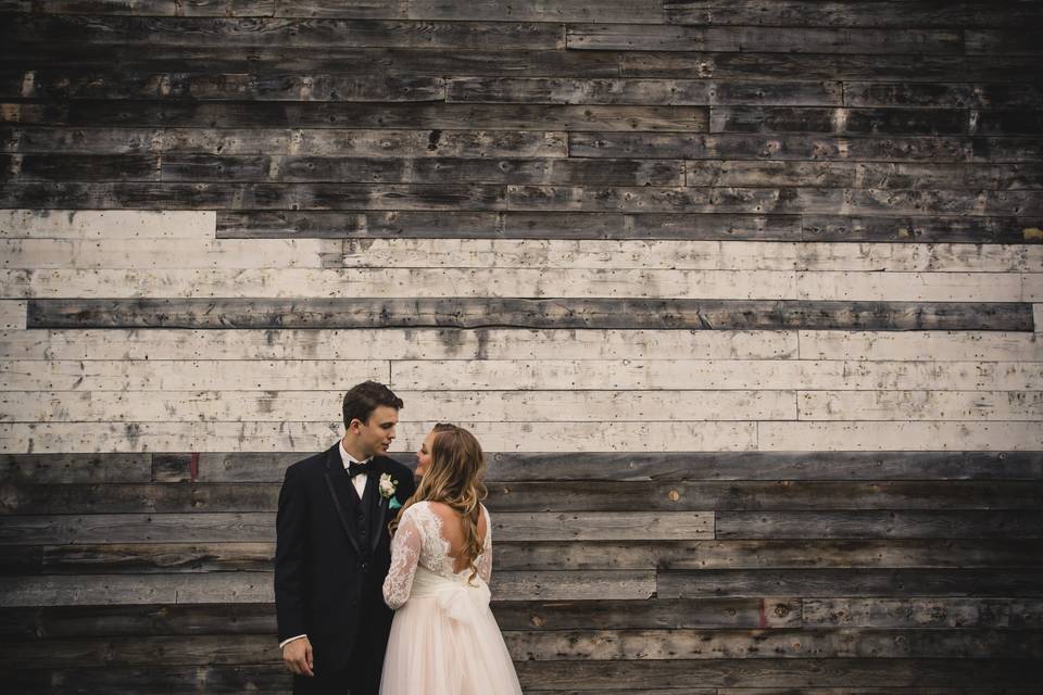 Barn board backdrop