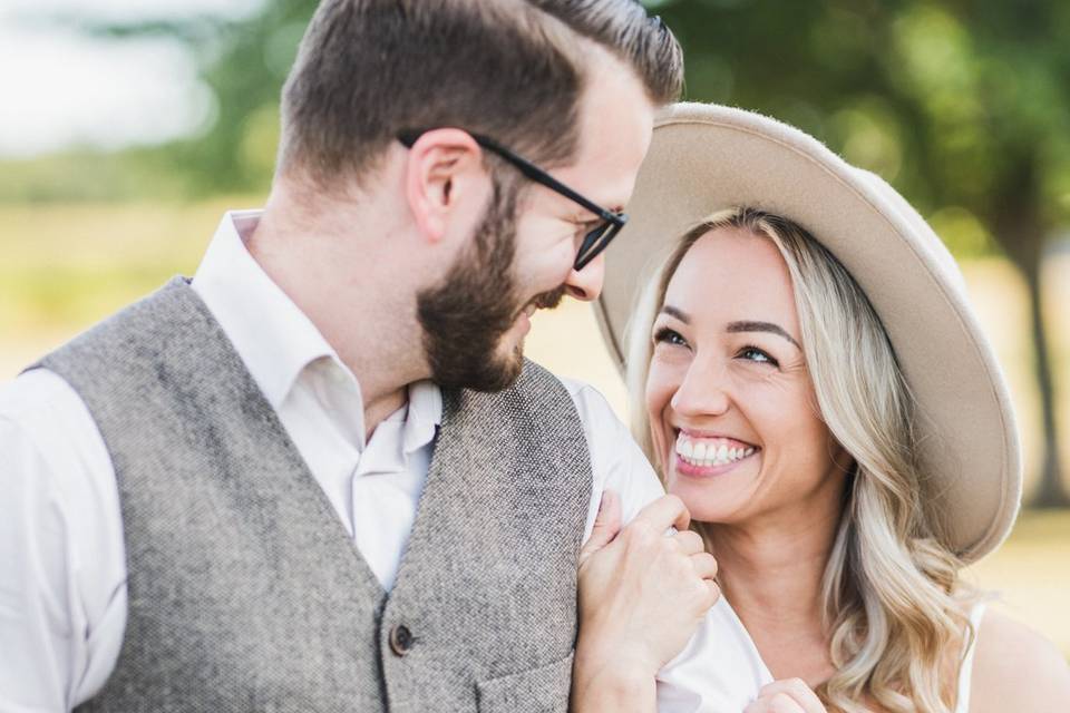 Boho engagement session