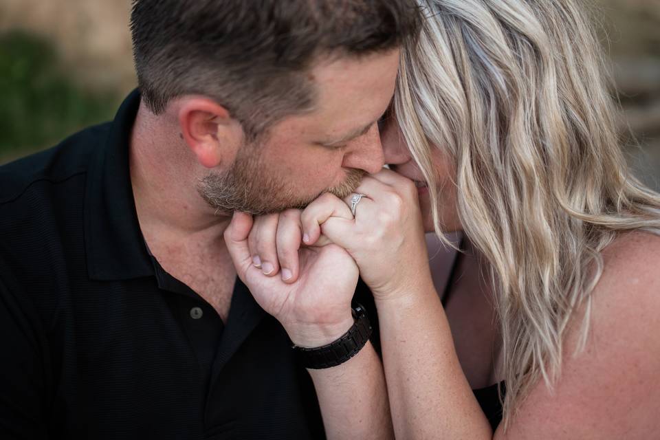 Beach engagement