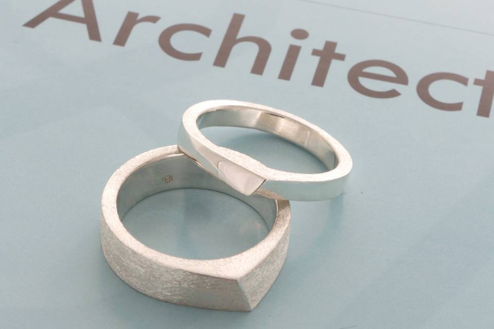 Edge Wedding Bands