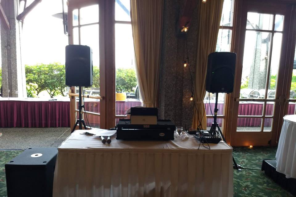 Wedding2 setup