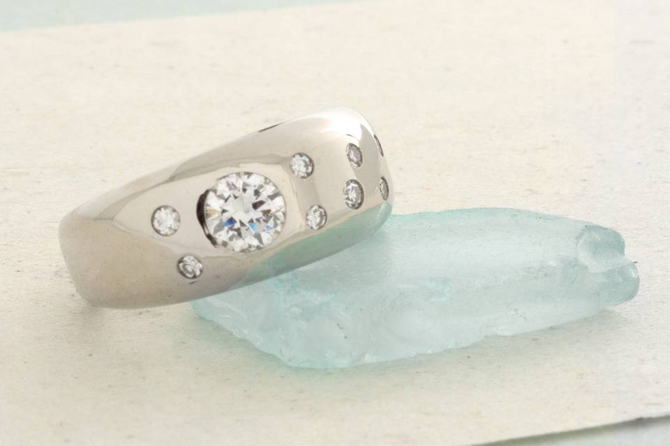 Stardust Diamond Ring