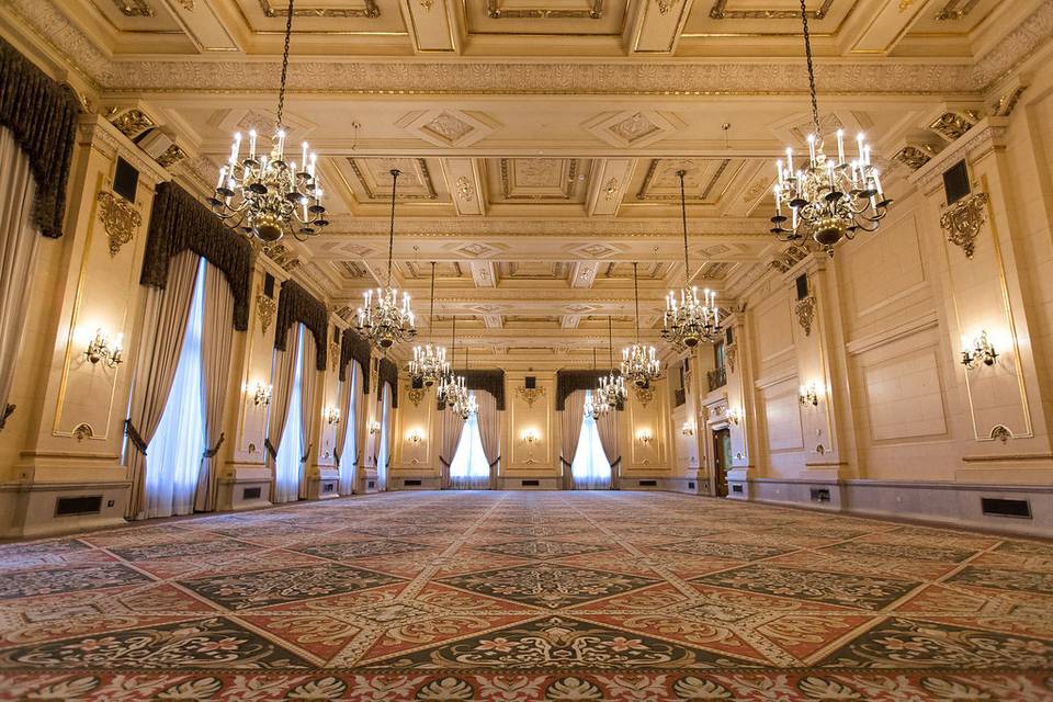 Exquisite ballrooms