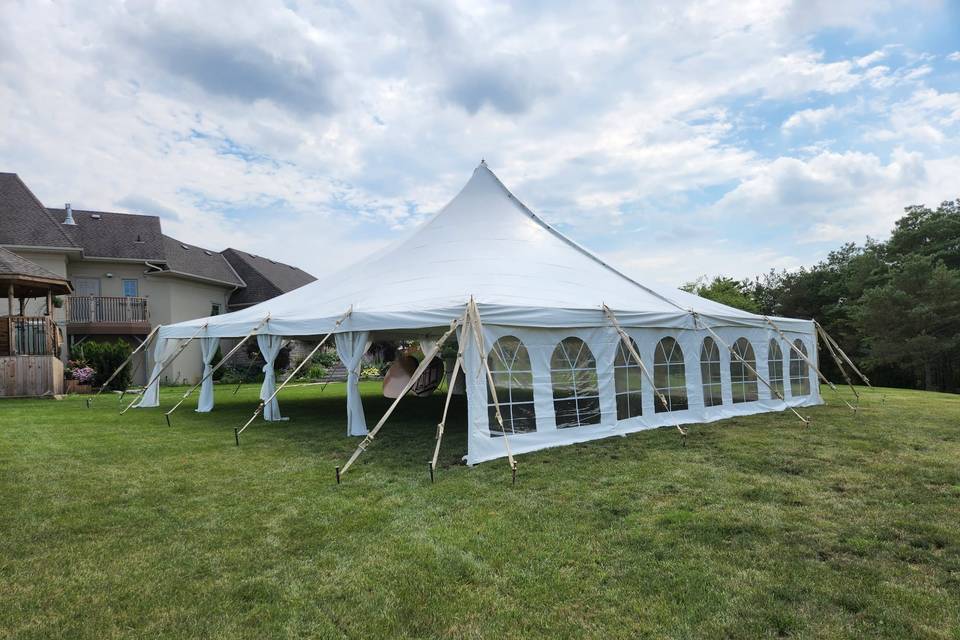 Our 40ft Pole Tent