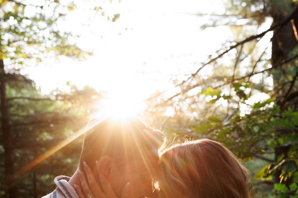 Sunset engagement