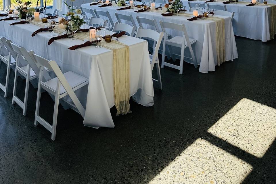 White Folding Chairs