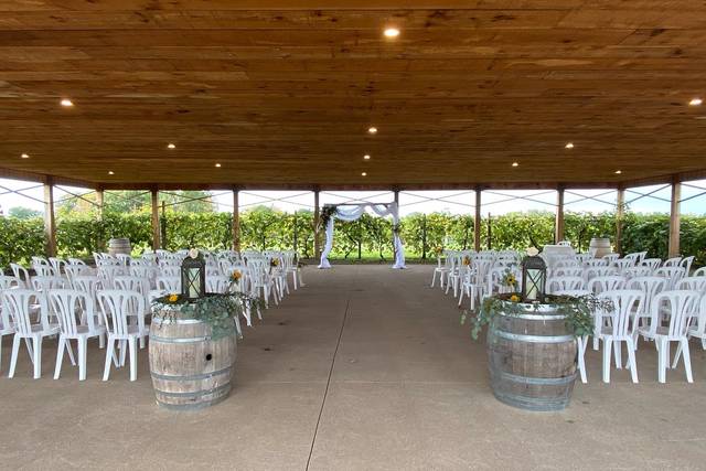 Ceremony under Pavillion