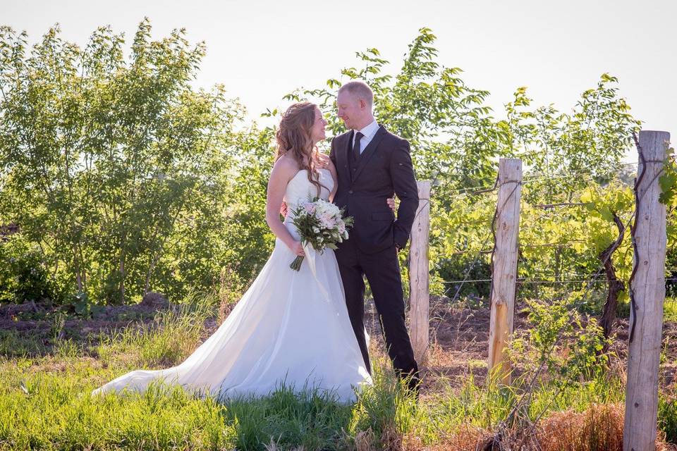 Couple in Vineyard