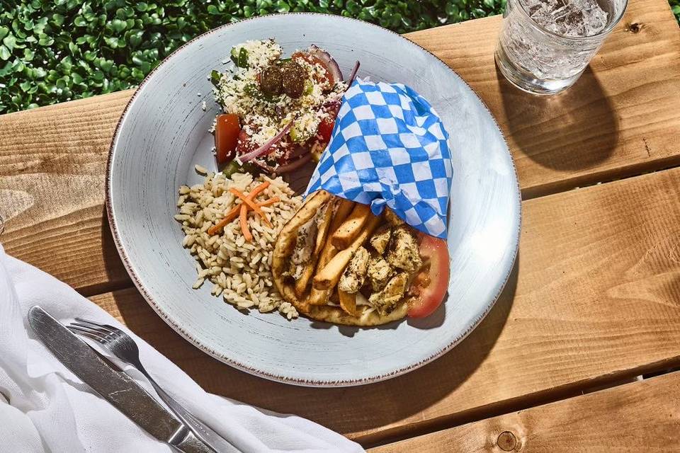 Chicken wrap Platter