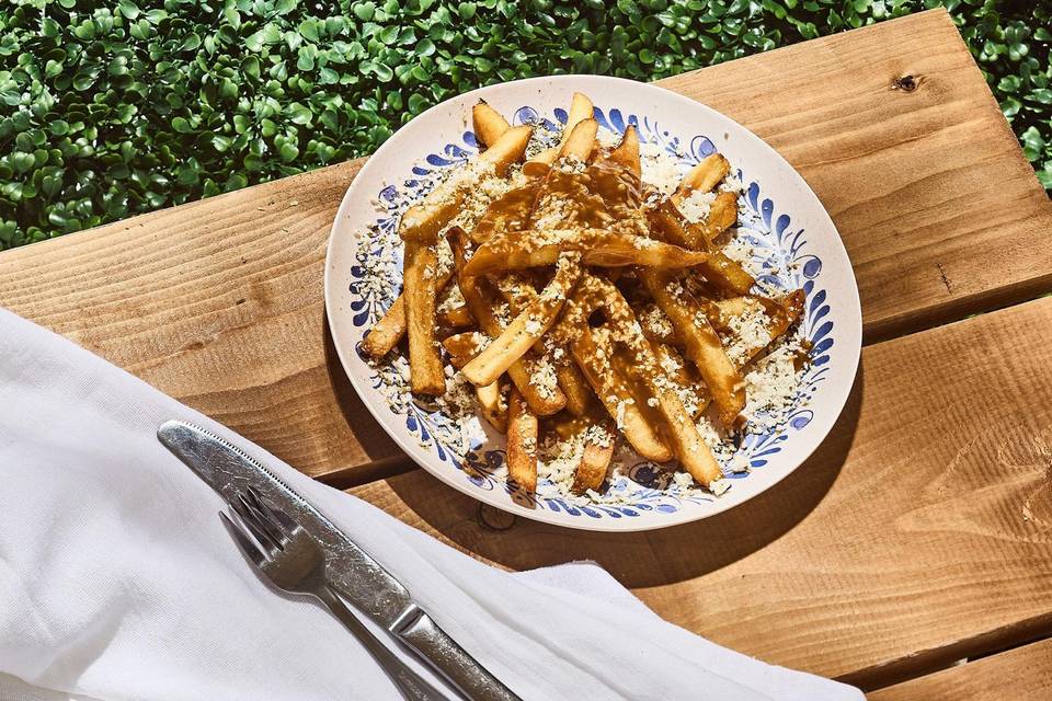 Greek Style Poutine