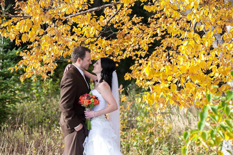 Newfoundland and Labrador wedding couple