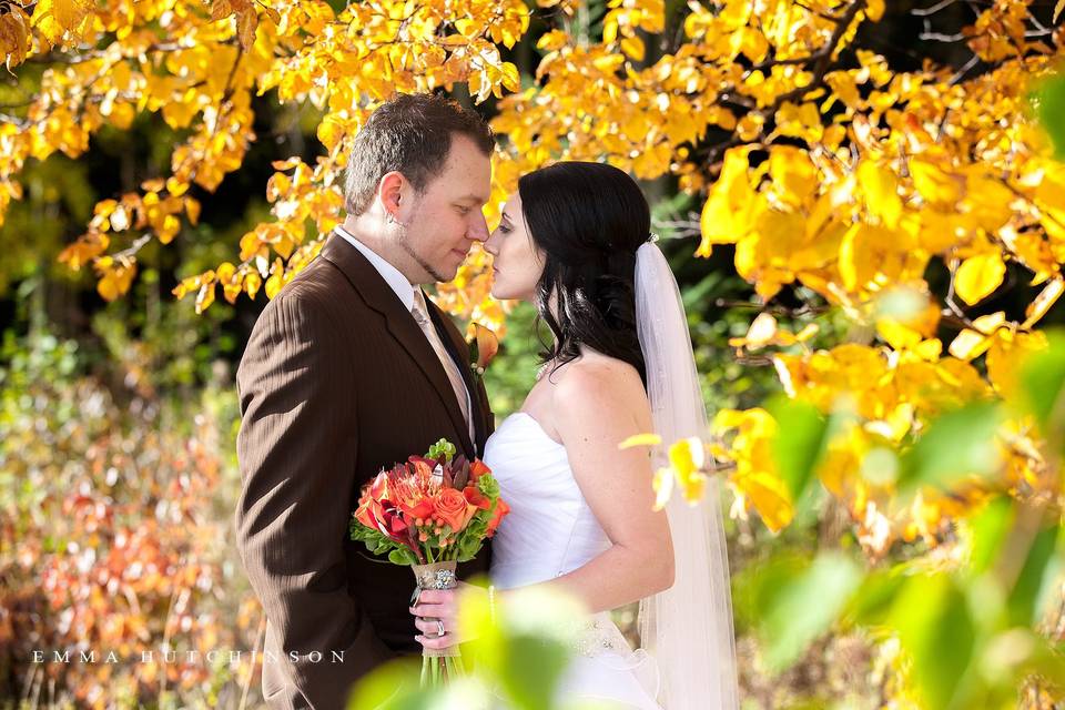 Newfoundland and Labrador wedding couple