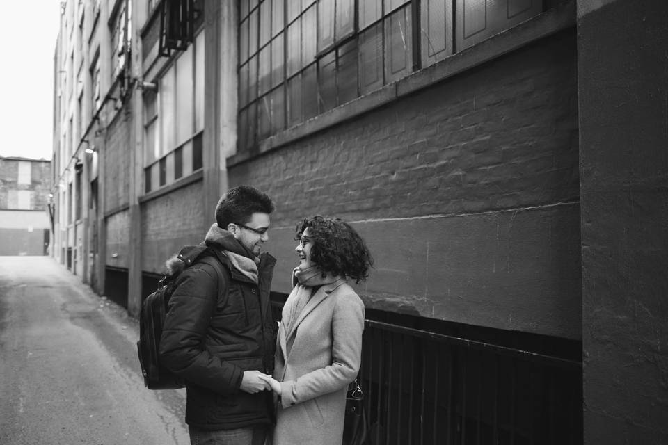 Downtown Hamilton Engagement