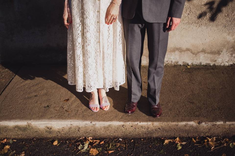 Staircase Theatre Wedding