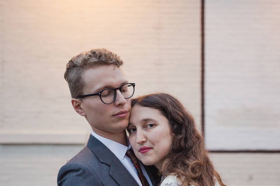 Staircase Theatre Wedding