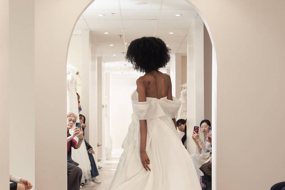 Corset wedding dress