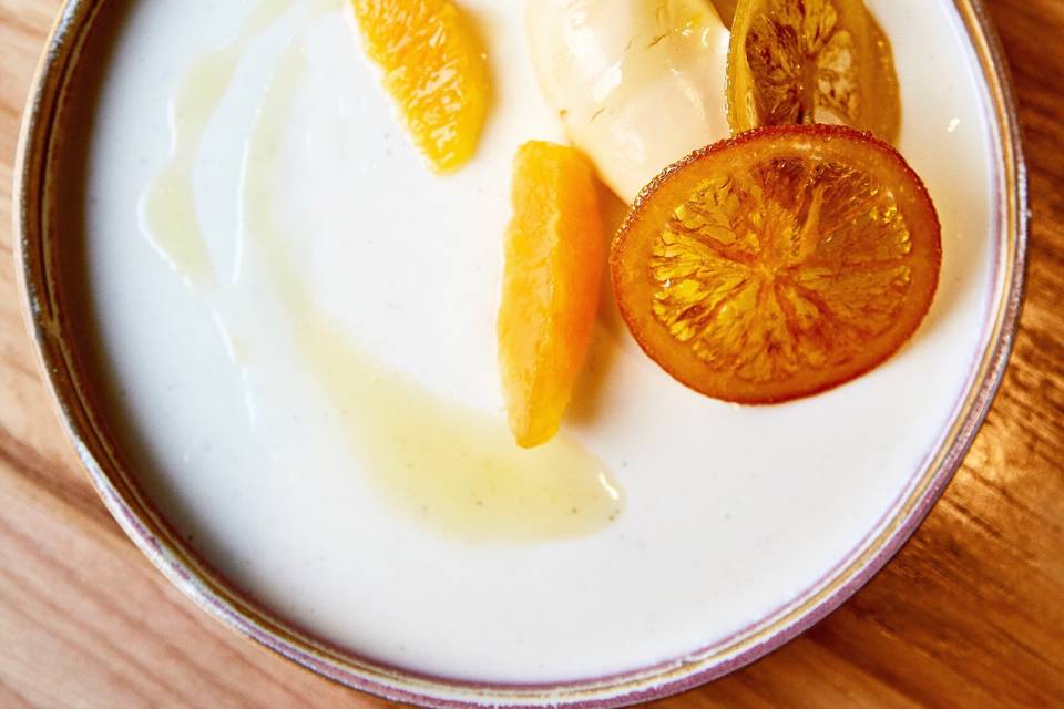 Citrus Panna Cotta