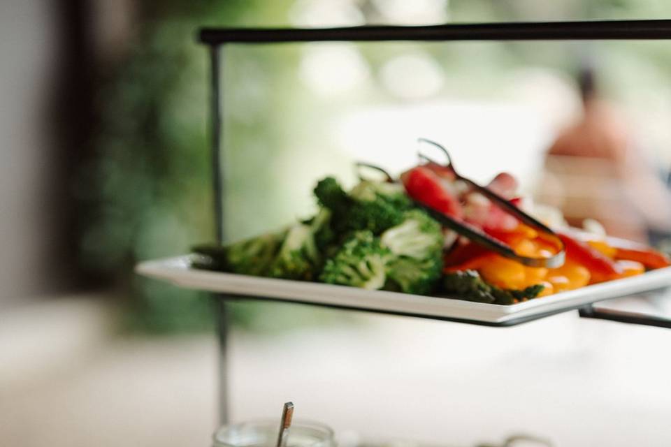 Food by catering partner