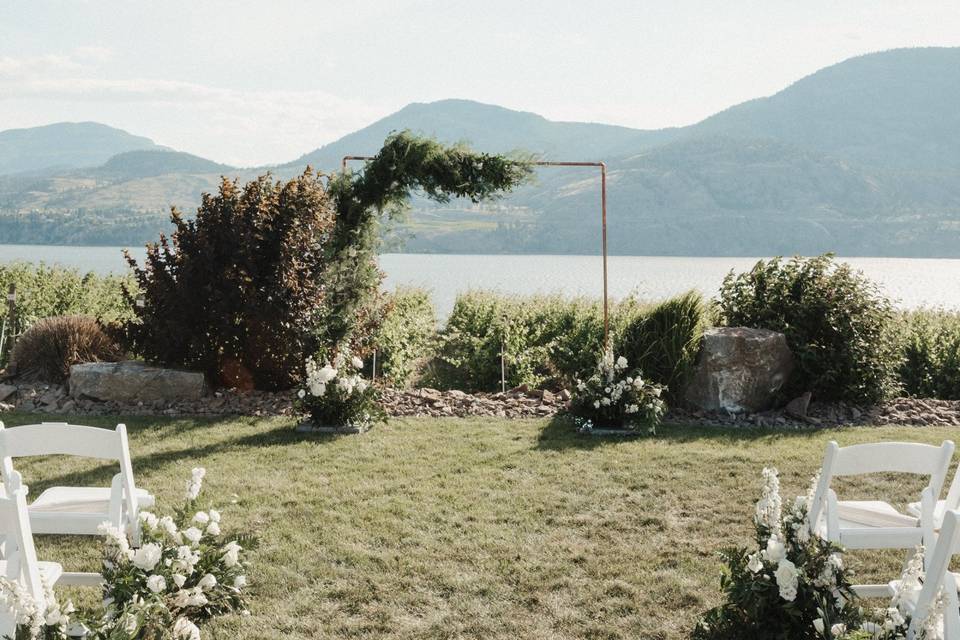 Painted Rock Wedding