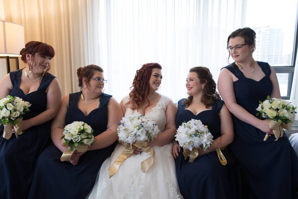 Bride & Bridal party