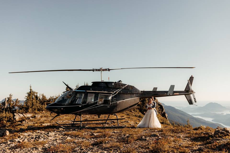 Tofino Helicopter Elopement