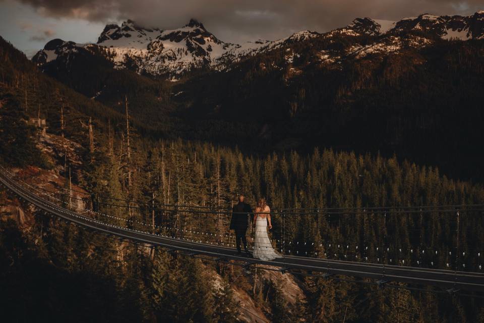 Sea to Sky Gondola Wedding