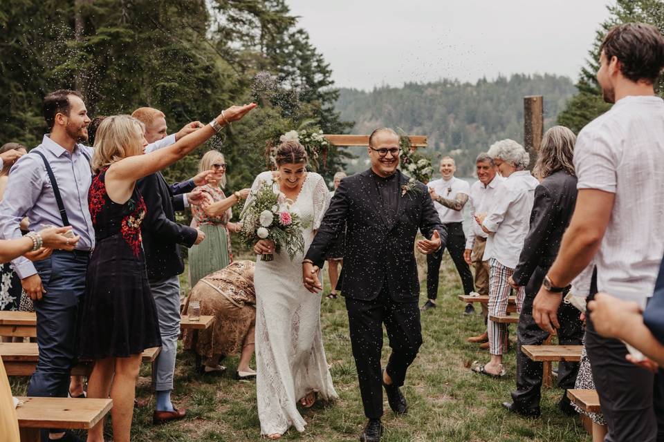 Gambier Island Wedding