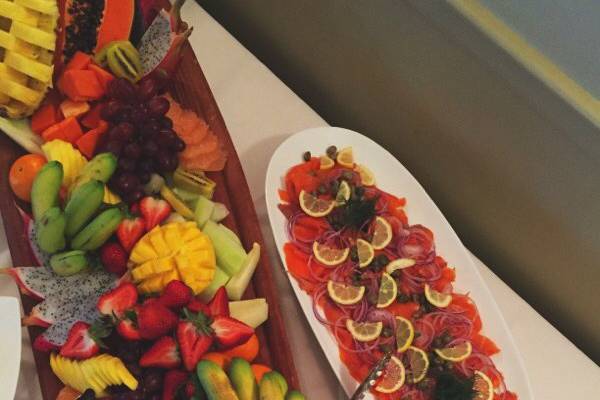 Buffet, Exotic Fruit Display