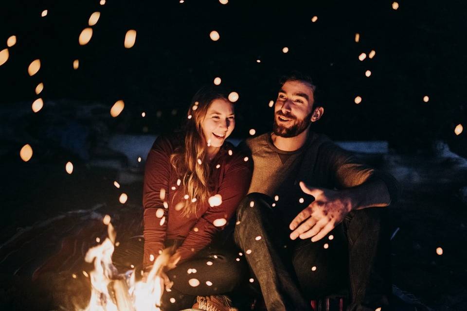 Camp fire engagement