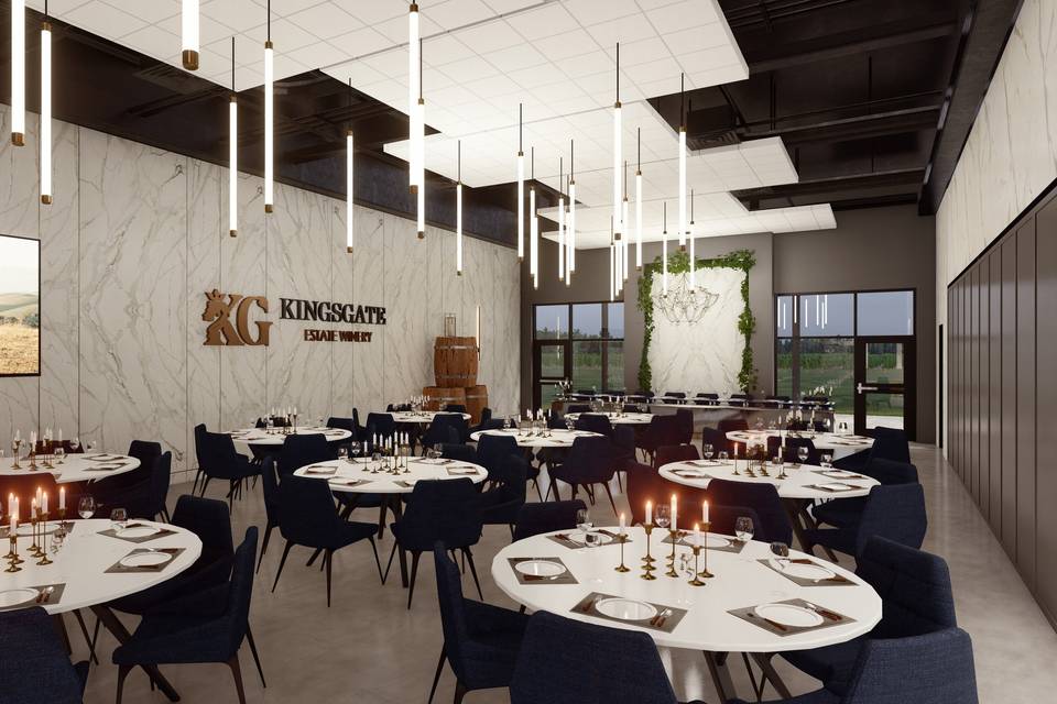 South Hall (up to 100 Guests)