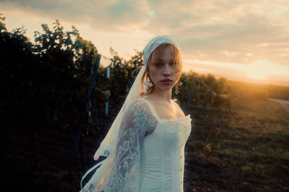 Bride Sunset
