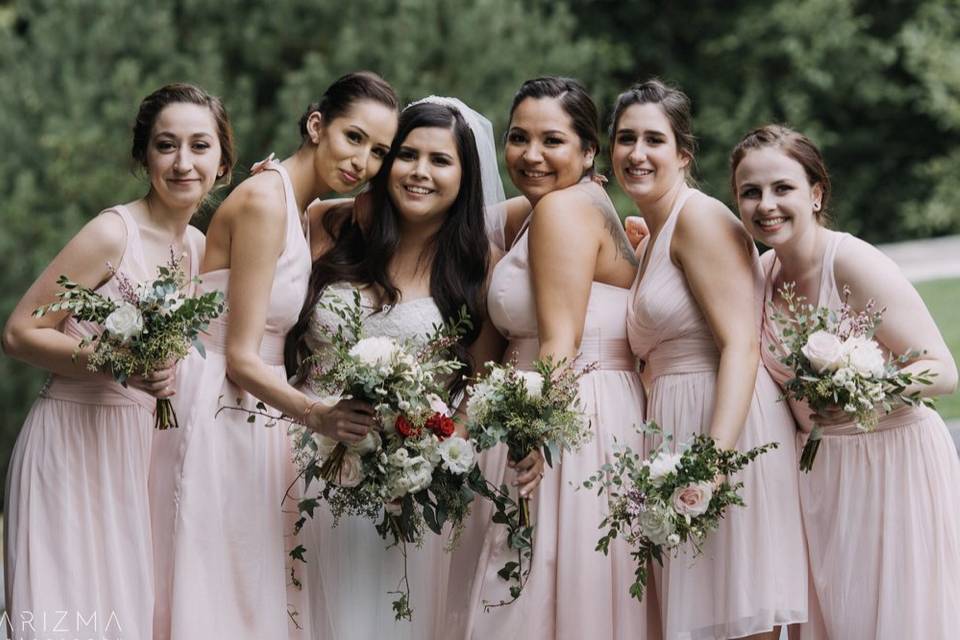 Textured Bridal Bouquet