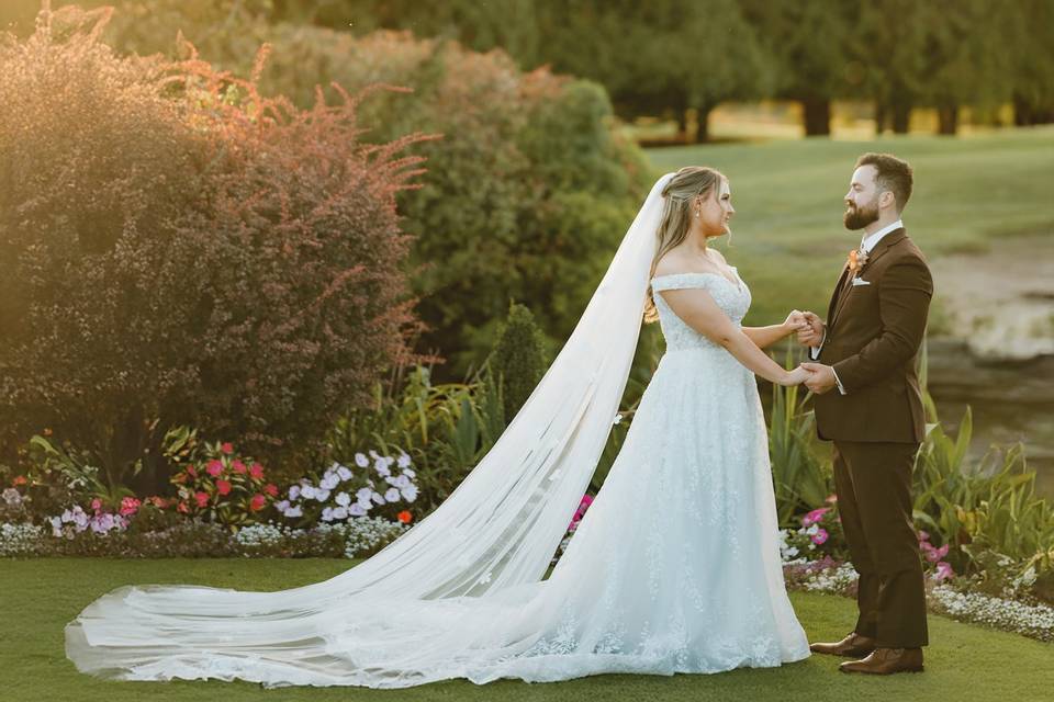 Romantic Wedding Portrait