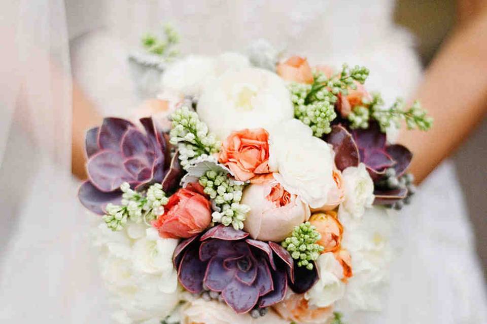 Large bouquet with flowers