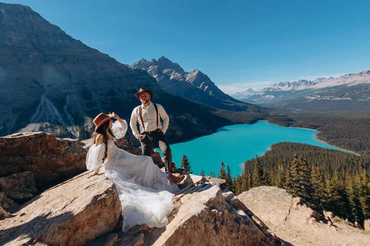 Wedding in Banff