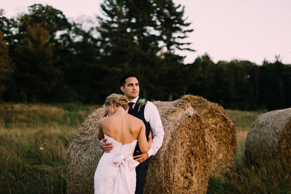 Rusting wedding photo