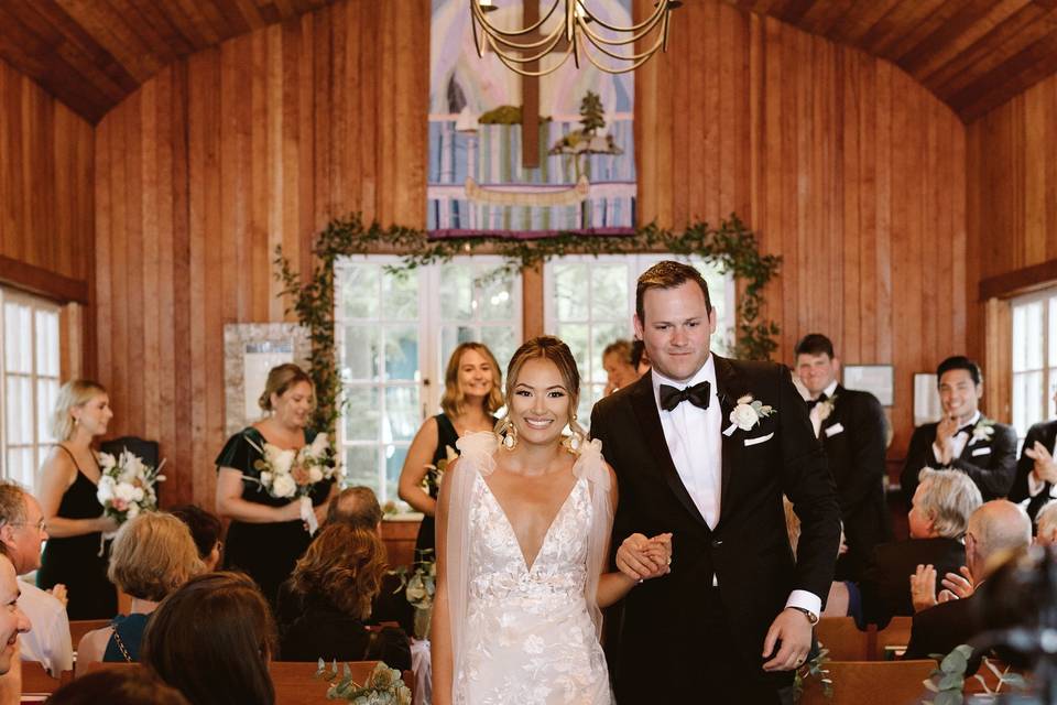 Luxury wedding glam