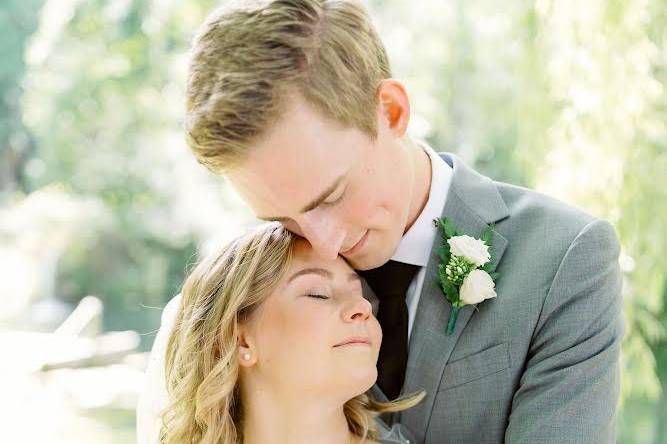 Wedding makeup and hair